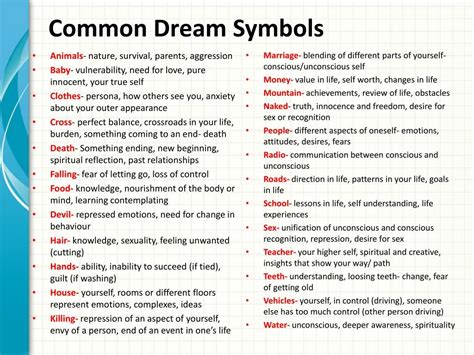  Common Symbols and Themes in Pursuit Dreams
