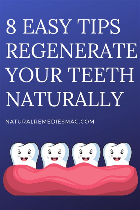 5 Natural Remedies to Stimulate Tooth Regeneration