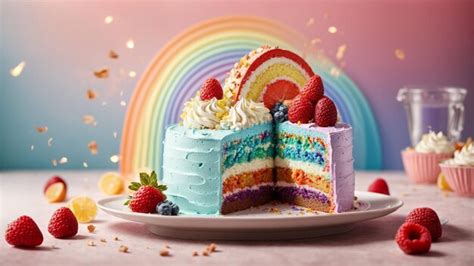 A Journey into the Colorful Delights of Dreamlike Cakes