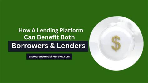 A Win-Win Strategy: How Lending Money Benefits Both Borrowers and Lenders