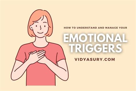 Acknowledging Possible Emotional Triggers