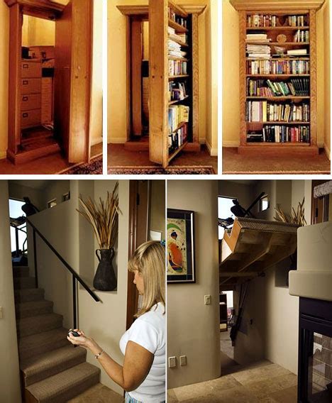 Adding an element of mystery to your home: Unveiling secret doors and hidden passages