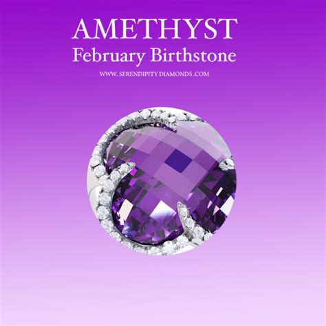 Amethyst: The Birthstone of individuals born in February