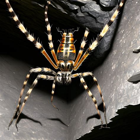 An Unforgettable Encounter: A Visionary Experience with a Enormous Azure Arachnid