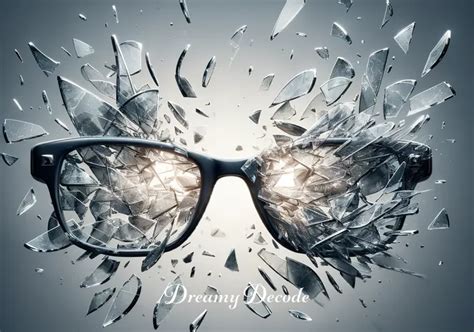 An in-depth exploration of the symbolic meaning behind shattered glasses in dreams