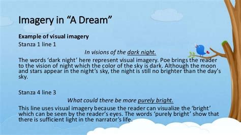 Analyzing the Dream: Exploring the Visual Imagery and Symbolism