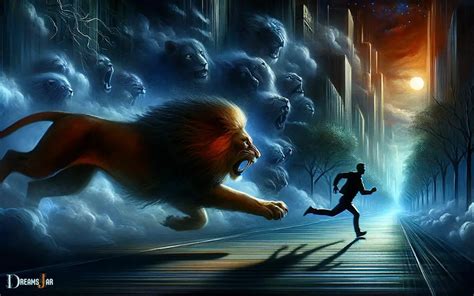 Analyzing the Fear and Anxiety in Lion Pursuit Dreams