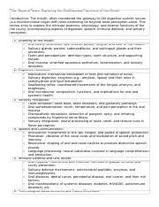 Analyzing the Intricate Connection: Adhesive and the Oral Cavity