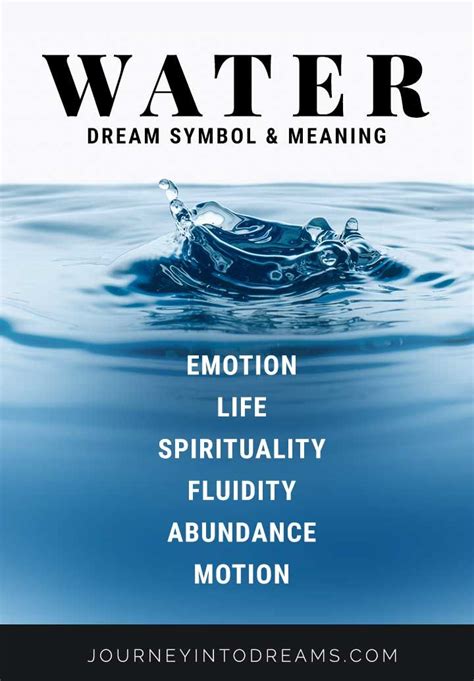 Analyzing the Symbolism of Water in Dream Interpretation