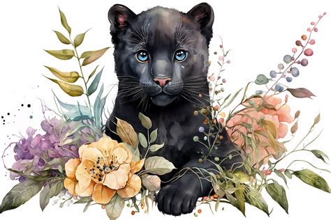 Artistic Depictions of the Infant Ebony Panther