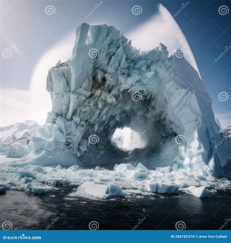 Awe-Inspiring Spectacle: Capturing the Drama of an Iceberg Breaking