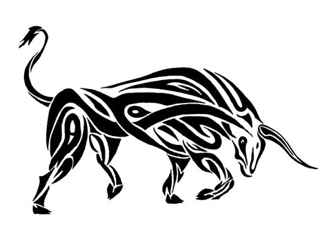 Black Bull as a Symbol of Strength and Power