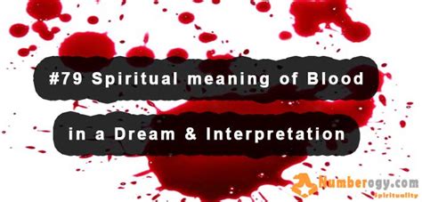 Blood Symbolism in Dreams