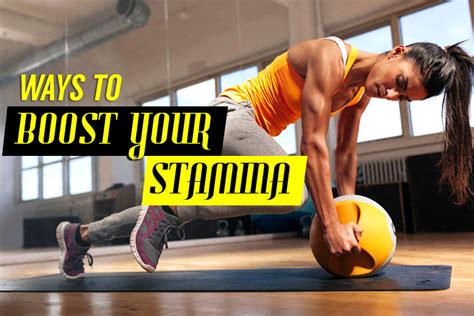 Boost Your Stamina and Power