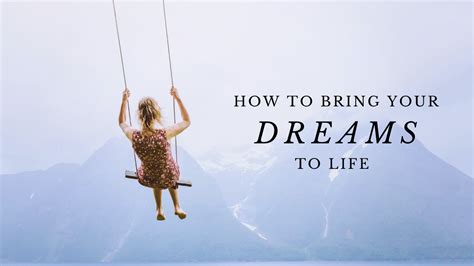 Bringing Dreams to Life: Transforming Fairy Tale Dreams into Real-Life Inspiration and Achievements