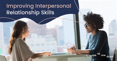 Building Strong Interpersonal Relationships