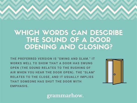 Can the Sound of a Door Rapping Indicate a Stirring of the Soul?