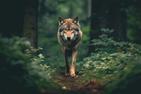 Captivating Moments: Witnessing the Majestic Behavior of the Enchanting Wolf