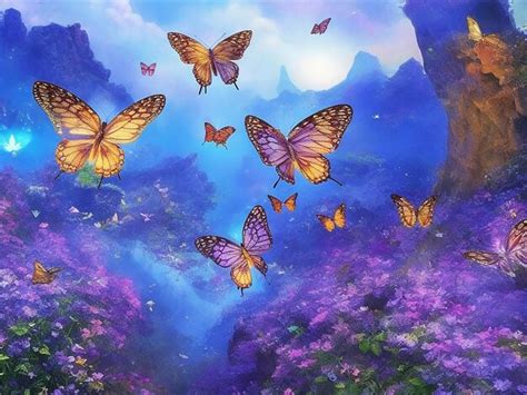 Captivating Tales and Art Inspired by the Enchanting Vision of Embracing a Majestic Butterfly