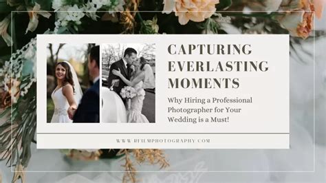 Capturing the Moment: Hiring a Professional Photographer