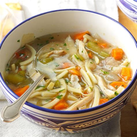 Chicken Noodle Soup as a Source of Comfort