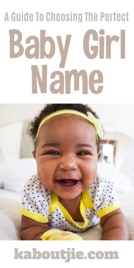 Choosing the Perfect Baby Girl Name