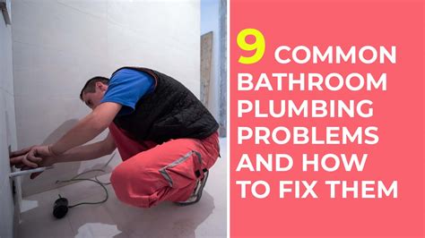 Common Bathroom Issues and How to Address Them