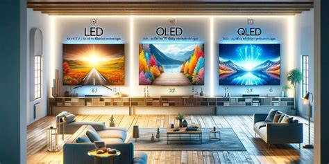 Comparing Display Technologies: LCD, LED, OLED, and QLED