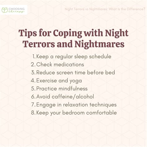 Conquering the Fear: Coping Strategies for Nightmares Involving Mortal Danger