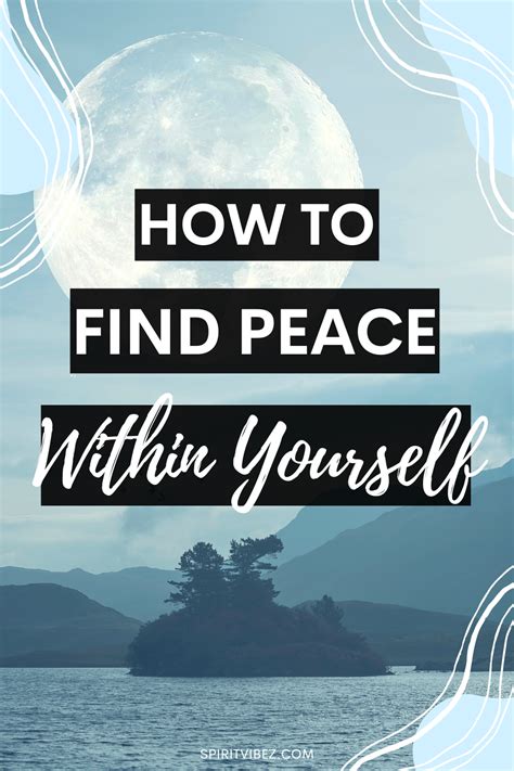 Coping Strategies: Finding Peace and Resolution within Yourself