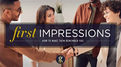 Creating a Lasting First Impression