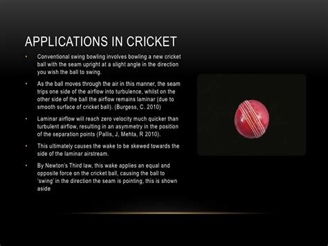 Cricket Ball as a Portrayal of Equilibrium and Command