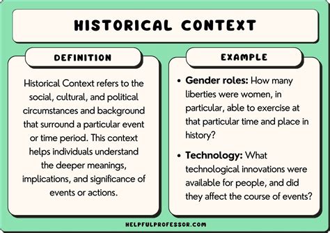 Cultural and Historical Context