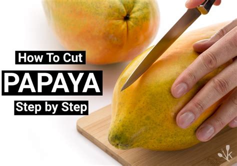 Cutting and Serving the Delicious Tropical Fruit