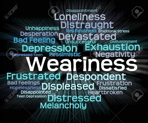 Deciphering Symbolic Meanings Associated with Exhaustion and Weariness