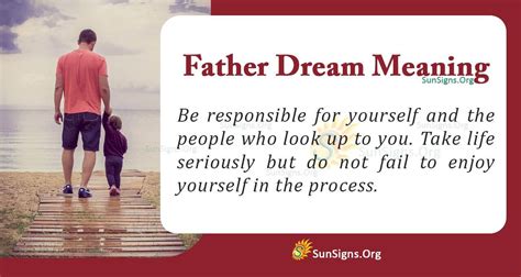 Deciphering the Possible Significance of Dreaming about Fatherhood for Men