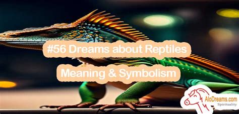 Deciphering the Symbolic Importance of Envisioning a Multicolored Reptile in Dreams