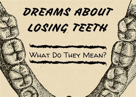 Decoding the Significance of a Comrade's Tooth Loss in Your Reverie