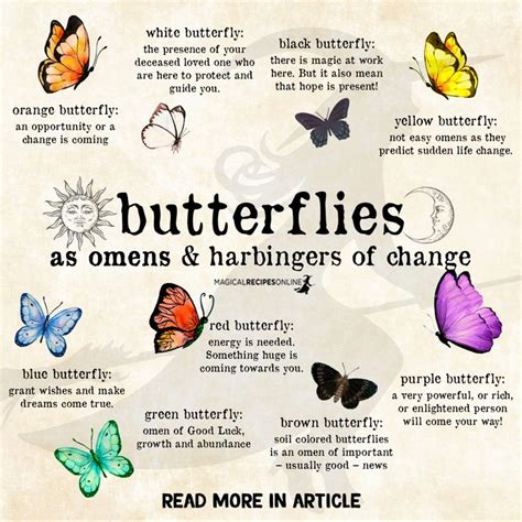 Decoding the Symbolism: Understanding the Meanings behind Different Colors of Butterflies