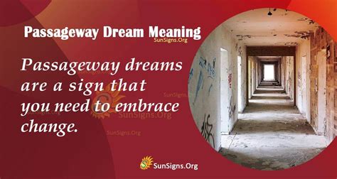 Decoding the Symbolism: What Does Dreaming About Entering a Passageway Portend?