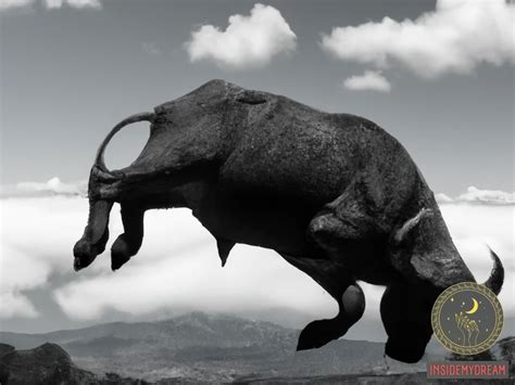 Decoding the symbolism of a buffalo in pursuit within the realm of dreams