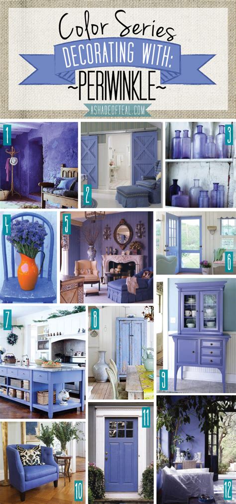 Decorating with Periwinkle: Tips for Infusing Your Space with the Enchanting Hue