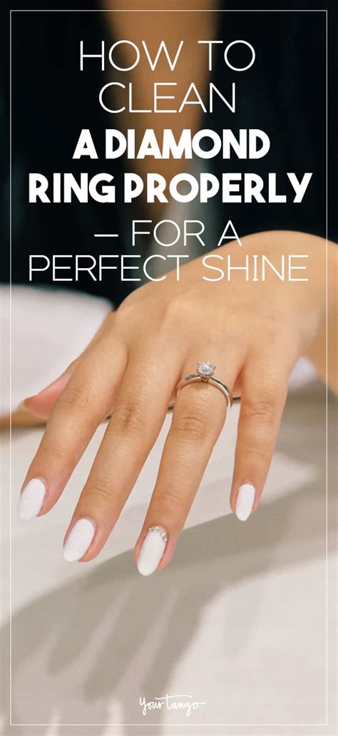 Delicate Beauties: How to Clean Diamond Rings