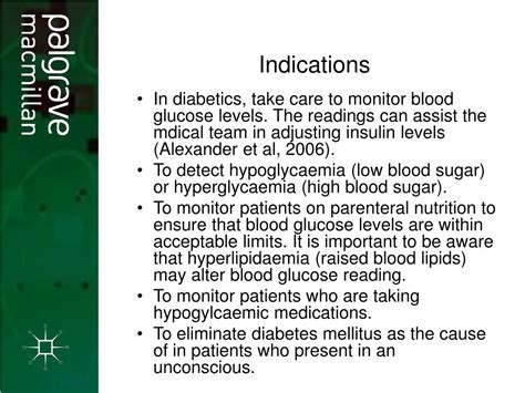 Detecting the Indications of Elevated Blood Glucose