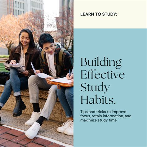 Developing Effective Study Habits for Excelling in your Academic Journey