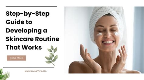 Developing an Effective Skincare Routine