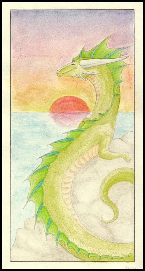 Discover Serenity through Dragon Art