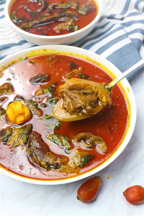 Discover the Traditional Components that Elevate the Richness of Palm Nut Soup