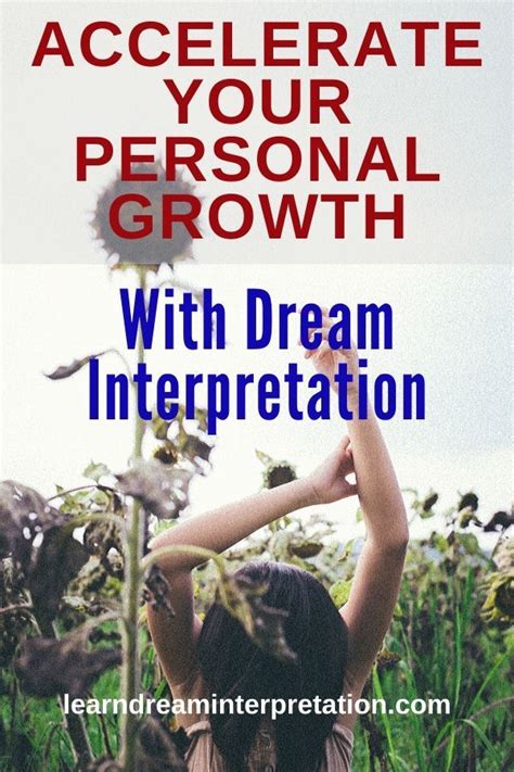 Discovering Personal Growth and Transformation through Analysis of Dreams