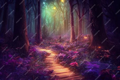 Discovering the Enchanted Pathways of a Magical Garden